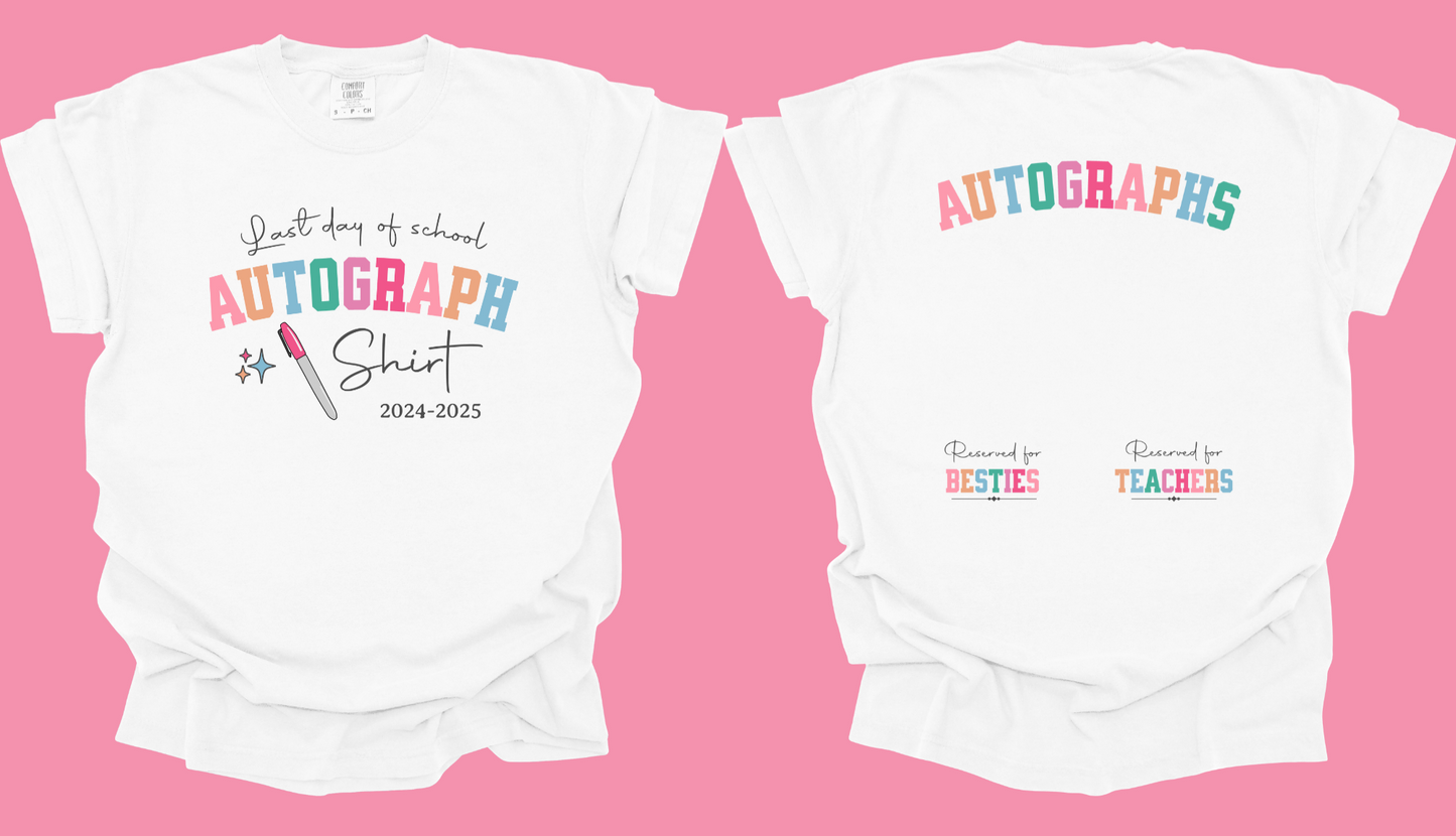 Autograph T-Shirt PRINT 2