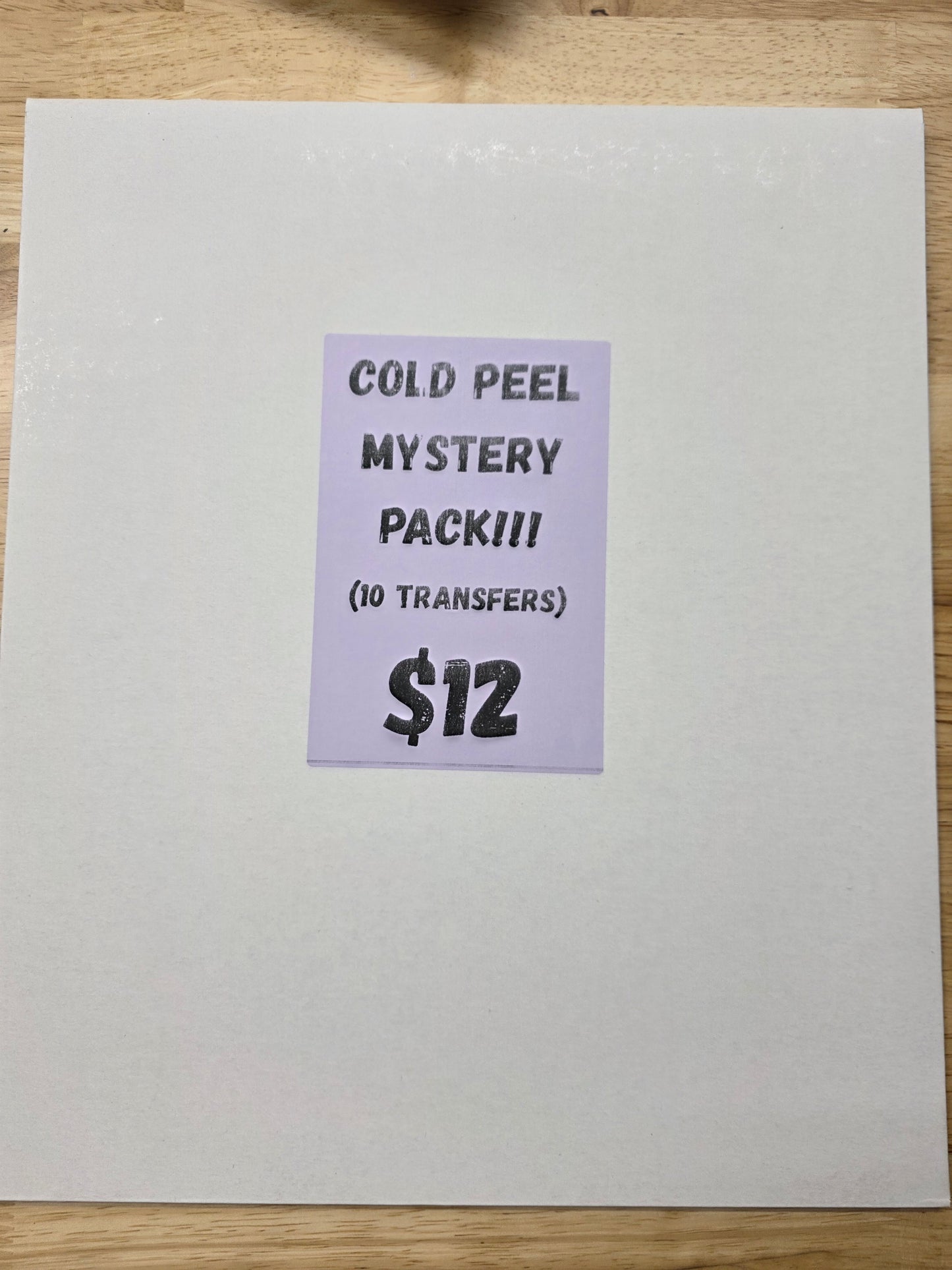 Mystery Pack Cold Peel