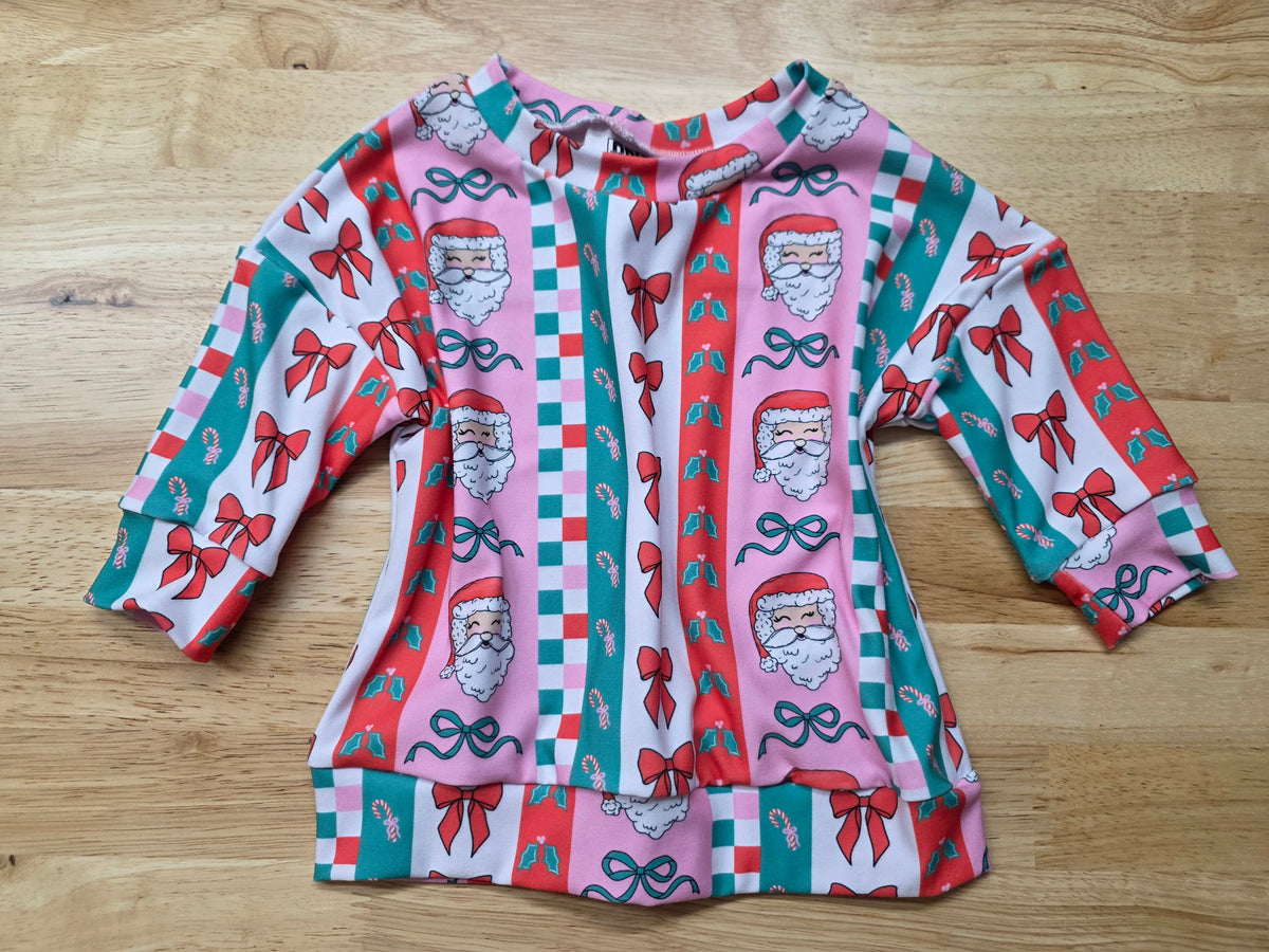Christmas Stripes Lounge Top PRE-ORDER