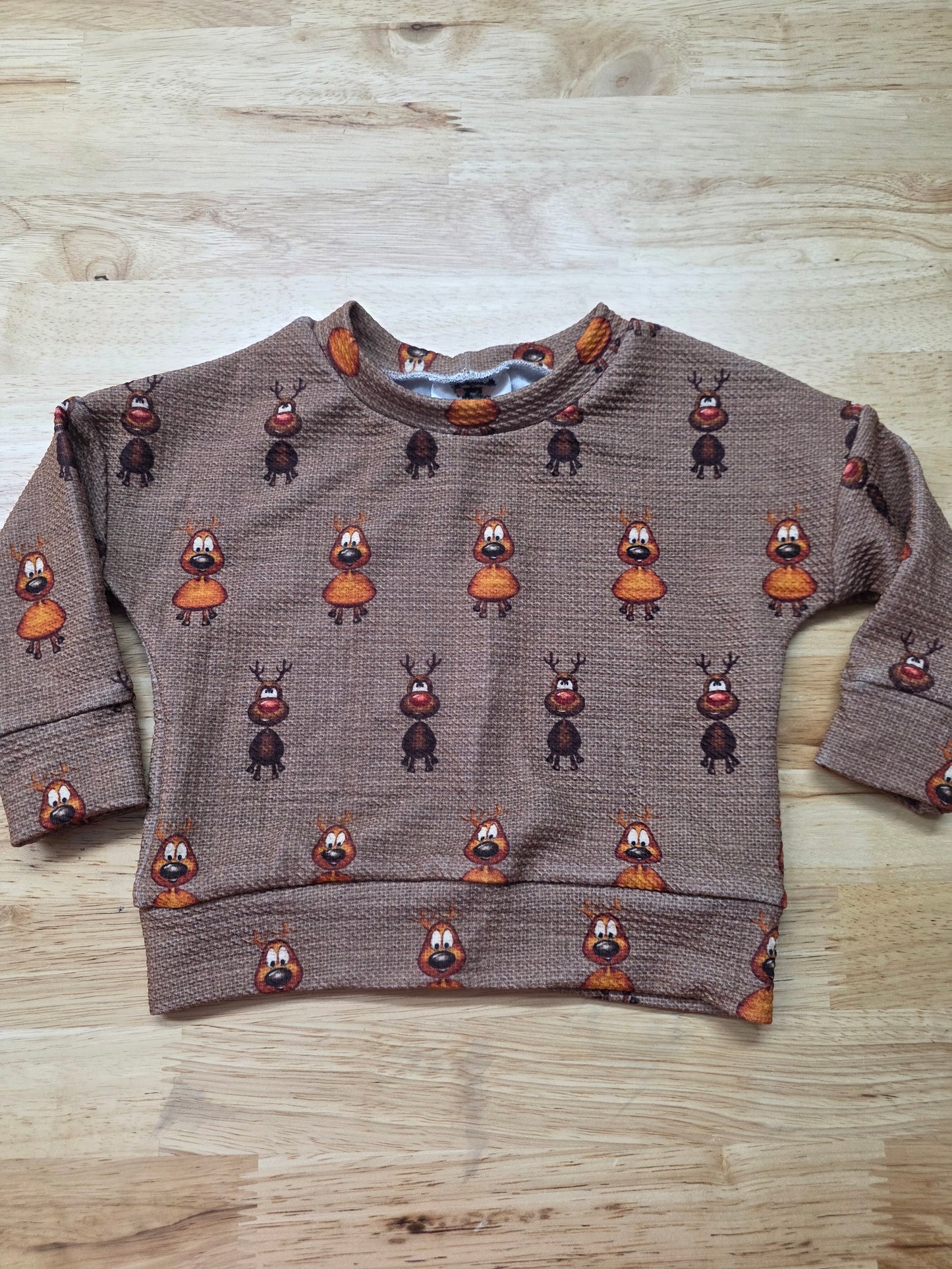 3-6 Christmas Lounge Top VINTAGE OG DBK