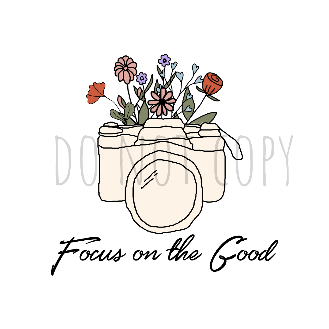 Focus on the Good DTF transfer