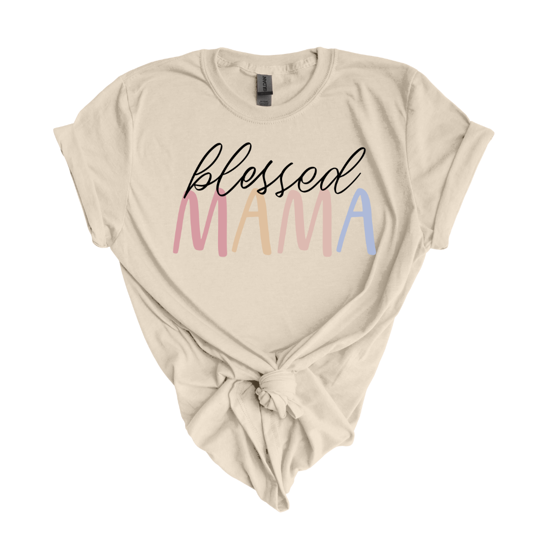 Blessed Mama Pastel DTF Transfer N177