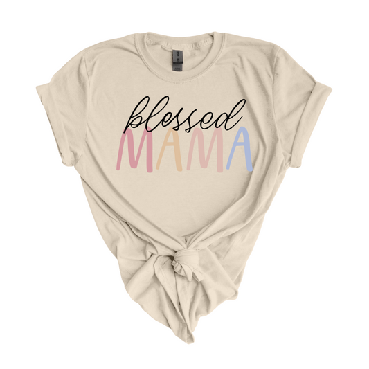 Blessed Mama Pastel DTF Transfer N177