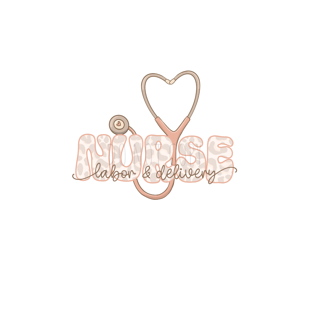 Labor & Delivery Nurse DTF transfer