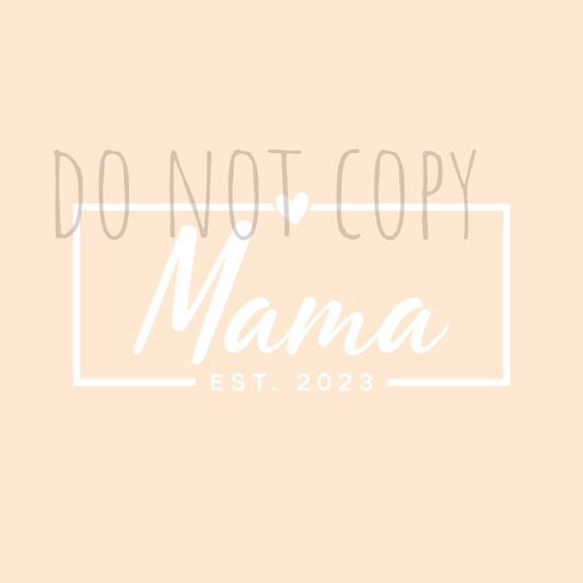 Mama DTF transfer N172