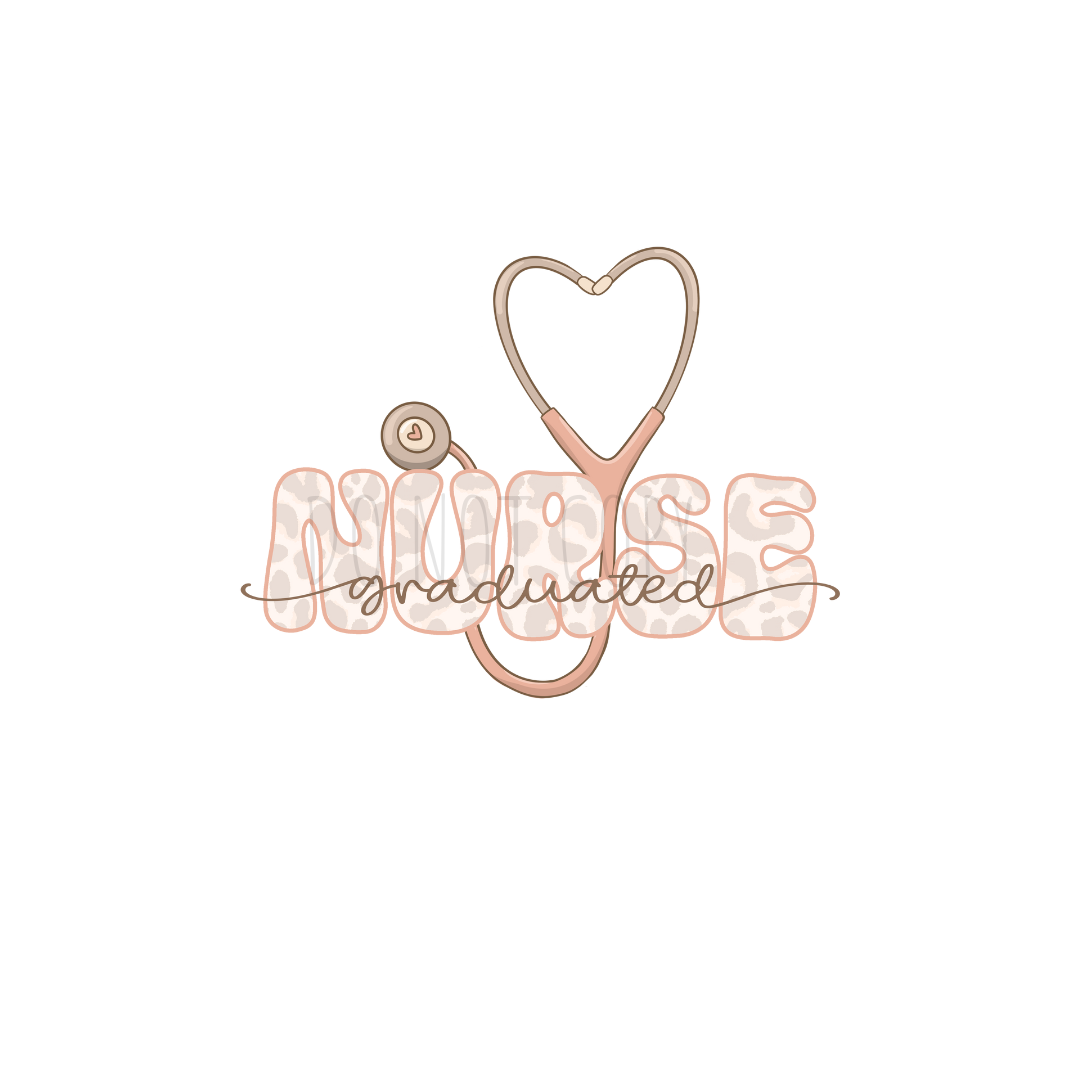 Nurse Graduated DTF transfer