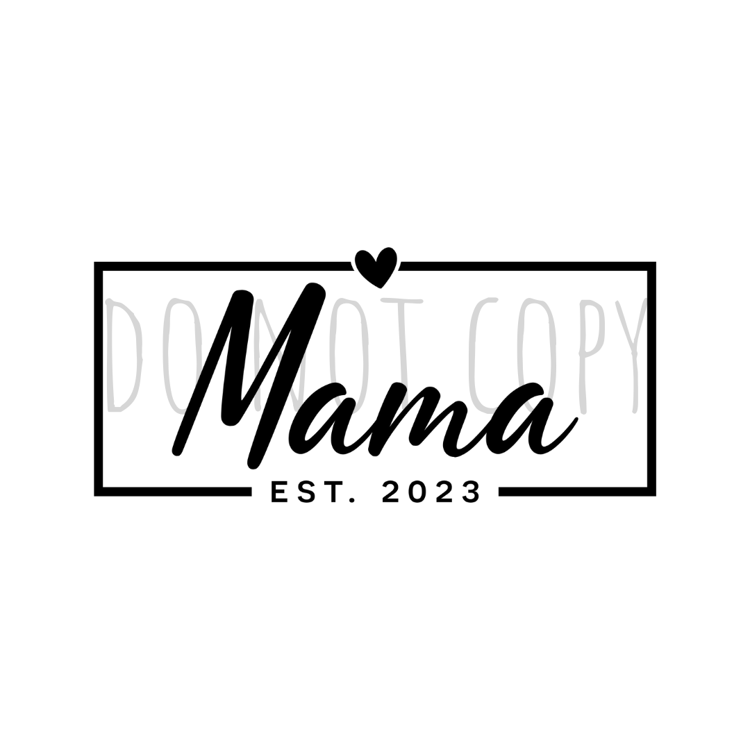 Mama DTF transfer N172