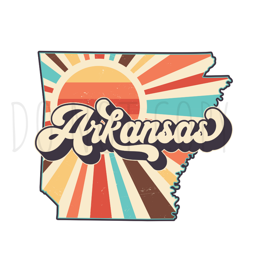 Arkansas DTF transfer M64