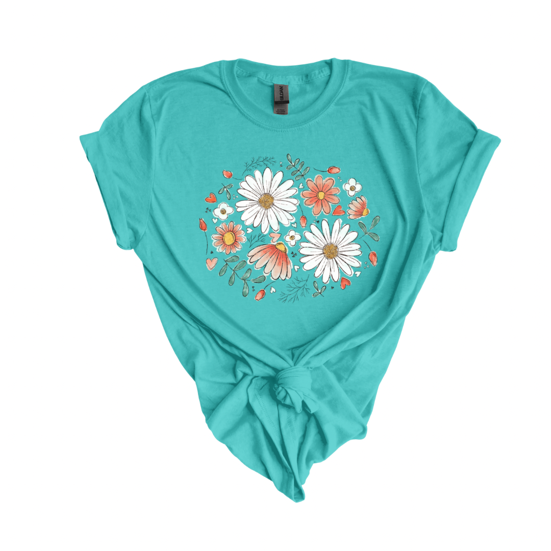 Floral Garden DTF Transfer