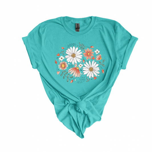 Floral Garden DTF Transfer