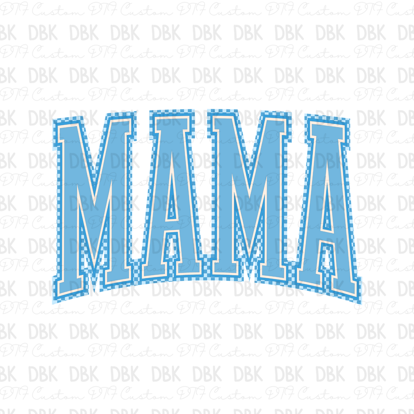 Blue mama DTF Transfer N282