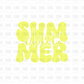Summer Vibes DTF Transfer