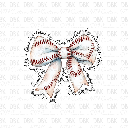 Baseball Game Day DTF Transfer C224