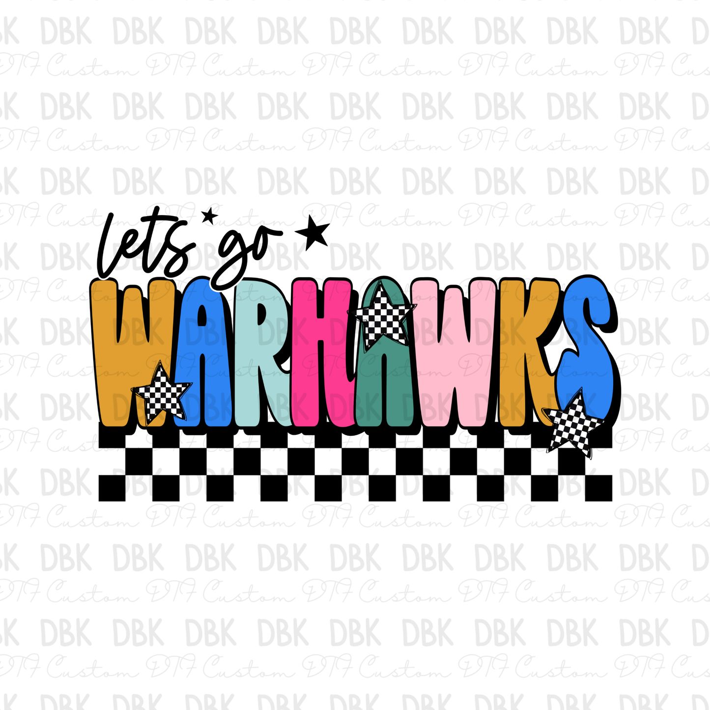 Warhawks DTF Transfer