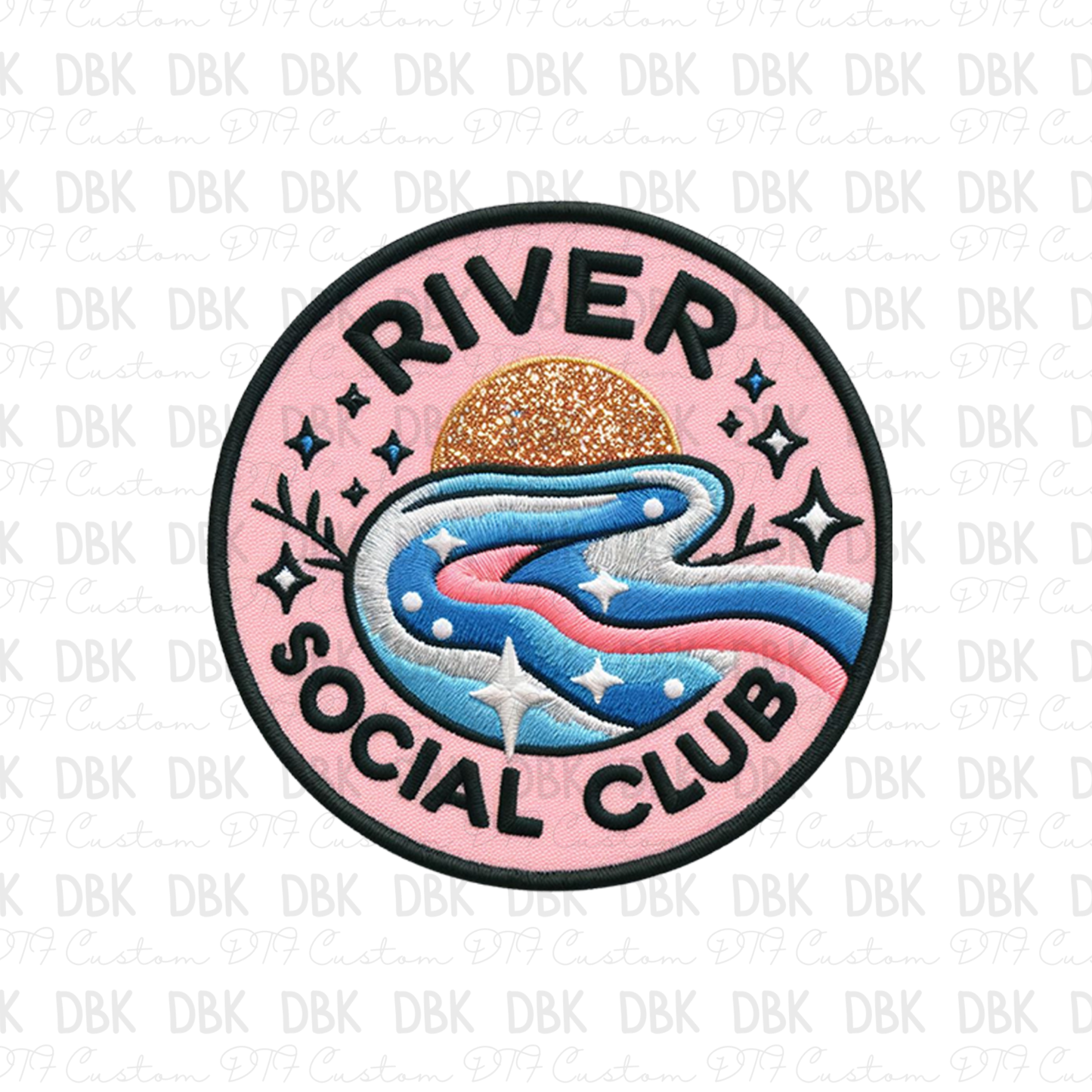 River social club DTF Transfer B229