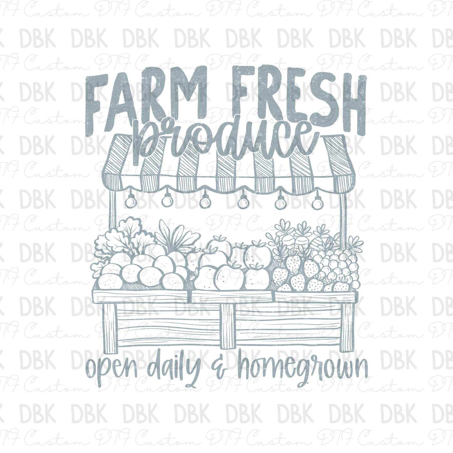 Farm Fresh DTF Transfer
