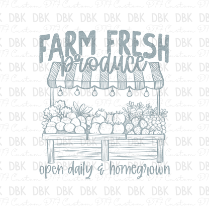 Farm Fresh DTF Transfer