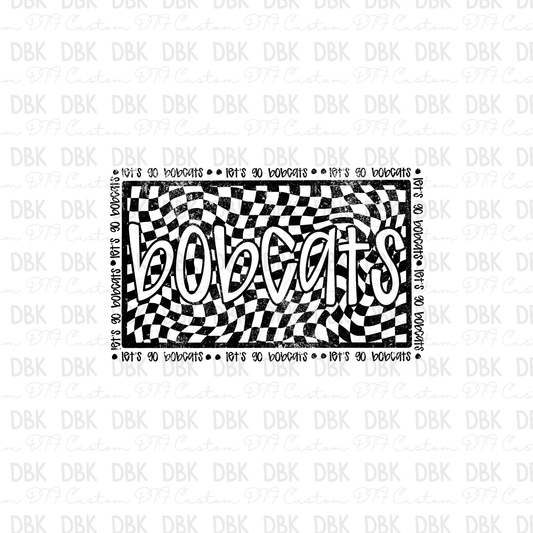 Bobcats DTF transfer BLACK M141