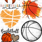 Basketball Pre-Made Gang Sheet P136