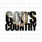 God's country DTF transfer