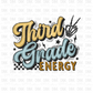 Third Grade Energy DTF Transfer A180