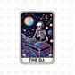 The DJ tarot card DTF transfer