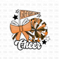 Orange Cheer DTF transfer C94