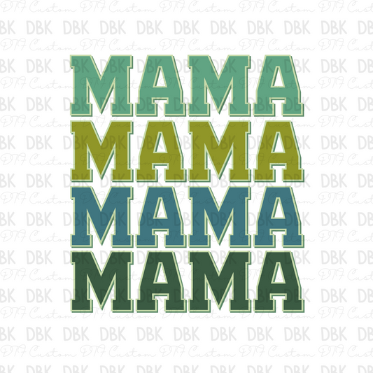 MAMA Green DTF Transfer N54