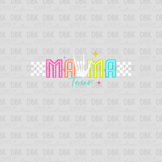 Mama Tour DTF Transfer N48