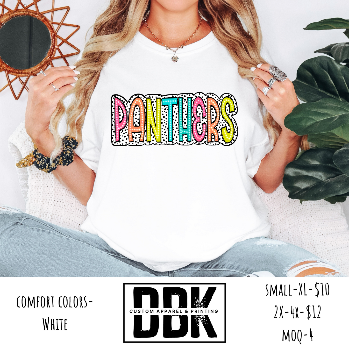 Panthers WHOLESALE T-SHIRT MOQ-4