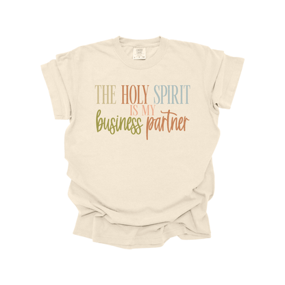 The holy spirit is my business partner DTF Transfer