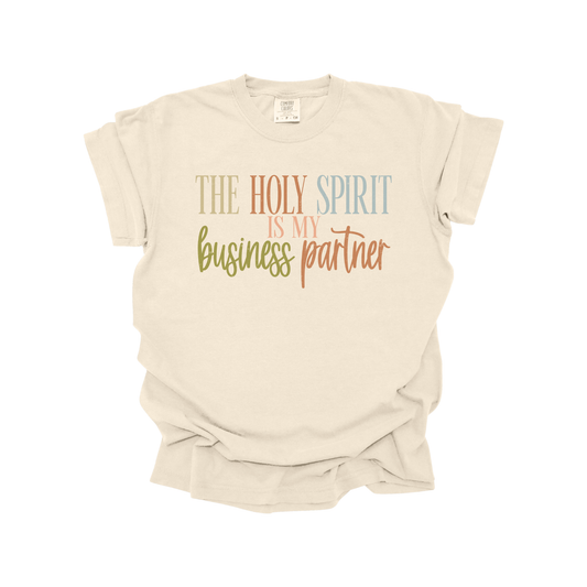 The holy spirit is my business partner DTF Transfer
