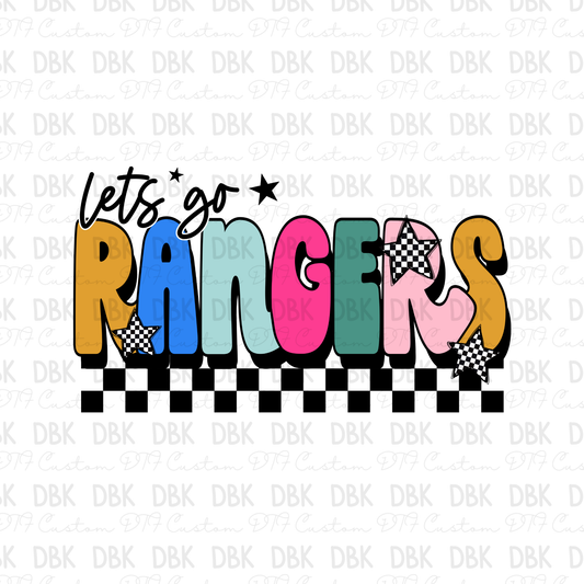 Rangers DTF Transfer