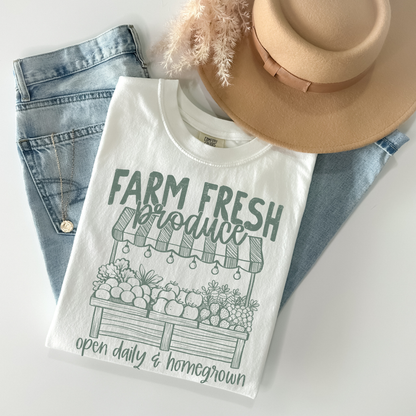 Farm Fresh DTF Transfer GREEN
