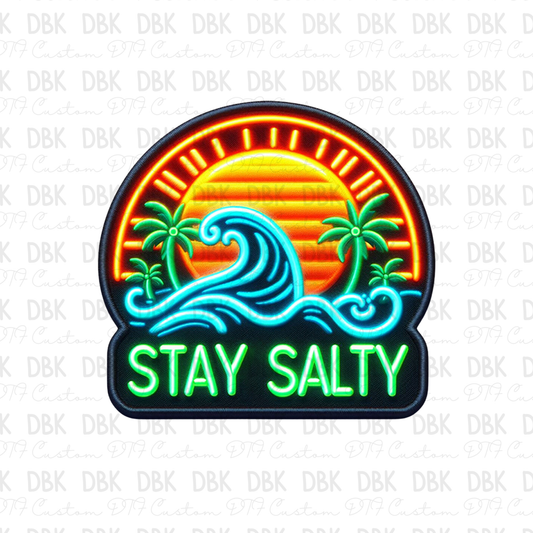 Stay Salty DTF Transfer B237