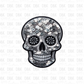 Skull DTF transfer B365
