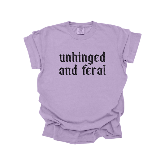 Unhinged and Feral DTF Transfer
