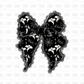 Halloween Bow DTF Transfer H266