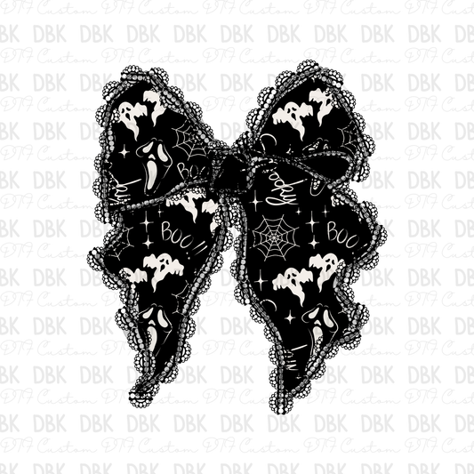 Halloween Bow DTF Transfer H266