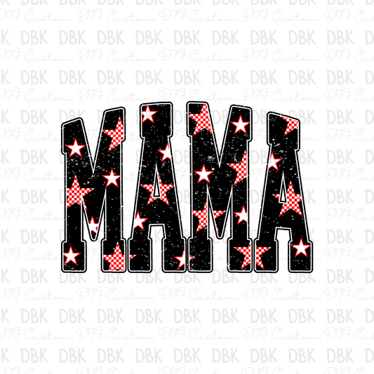 Mama stars DTF Transfer