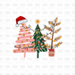 Christmas trees DTF transfer E281