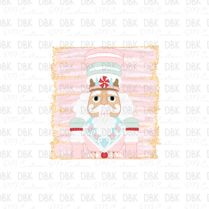 Pink Nutcracker DTF Transfer