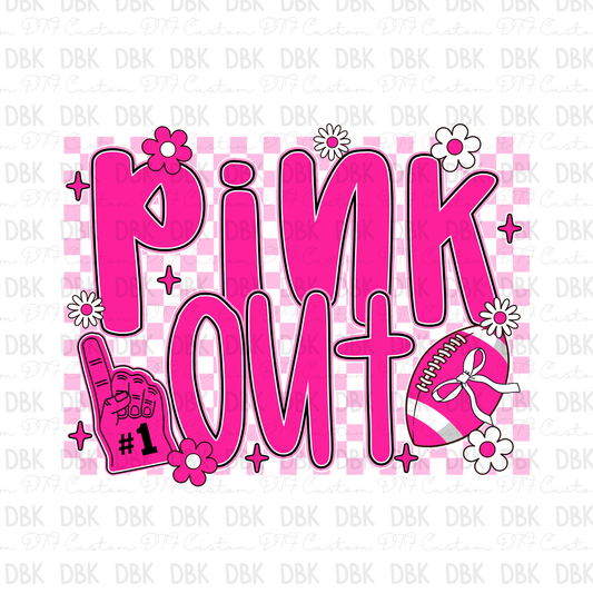 Pink Out DTF Transfer L40