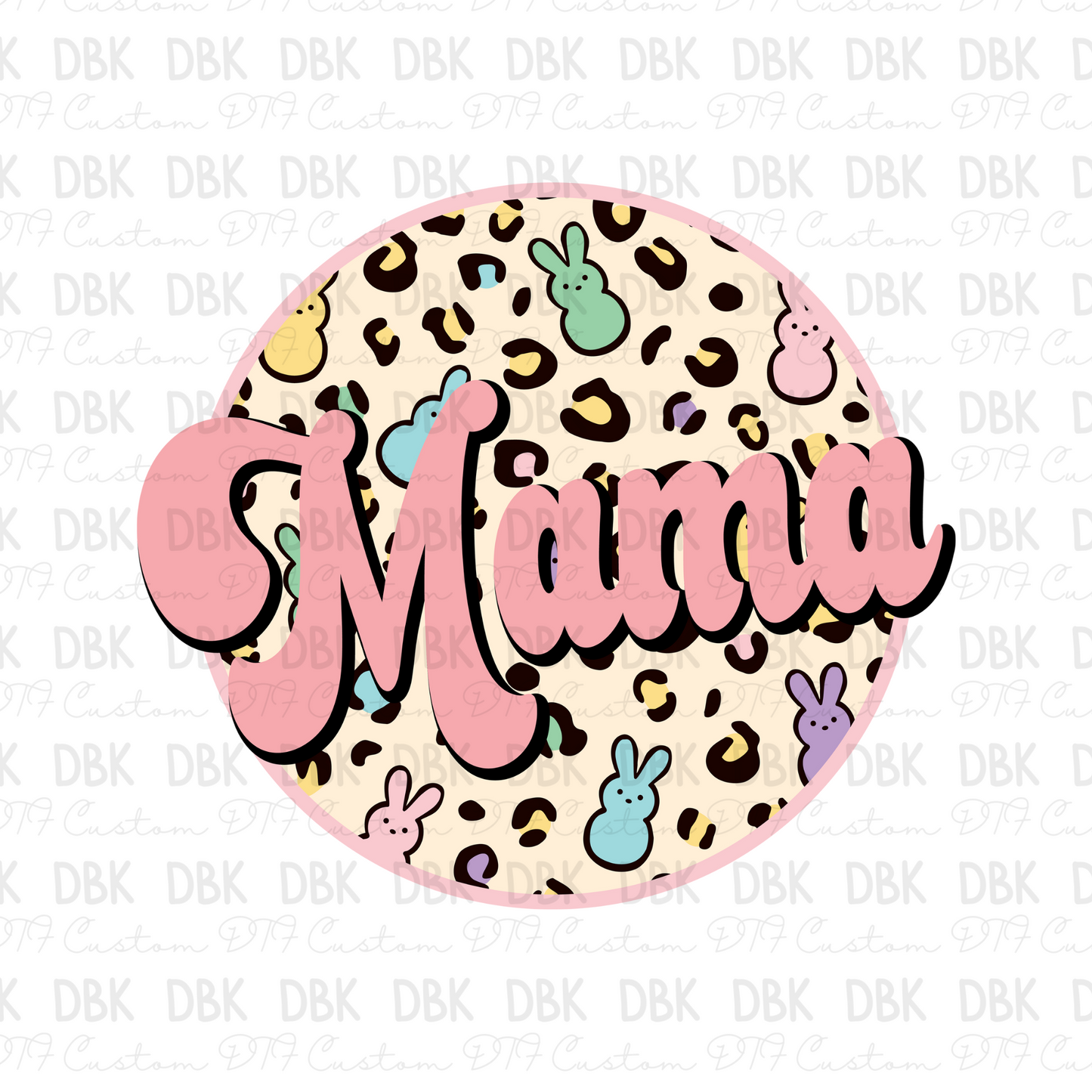 Mama DTF transfer