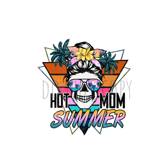 Hot Mom Summer DTF Transfer S34