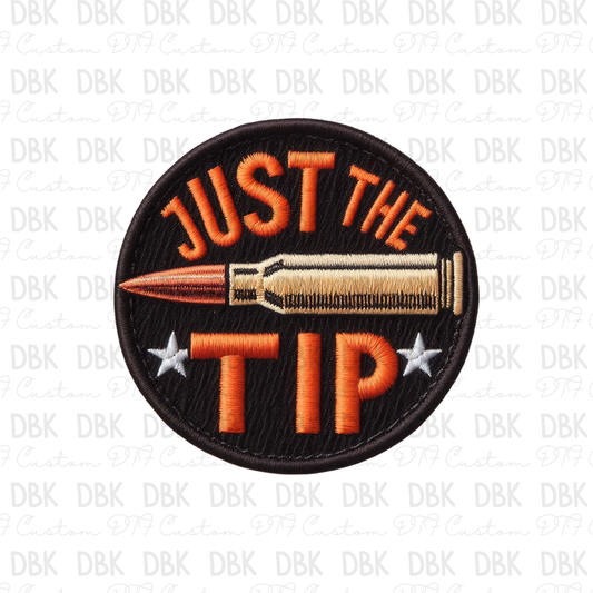 Just the tip DTF transfer B277