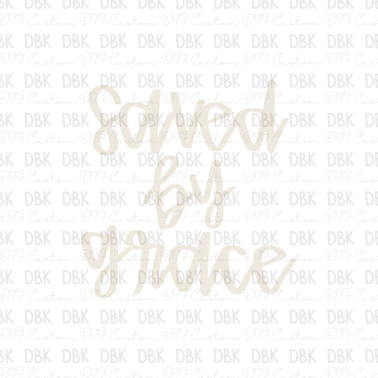 Saved by Grace DTF Transfer FT155