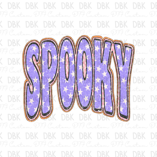 Spooky DTF Transfer H362