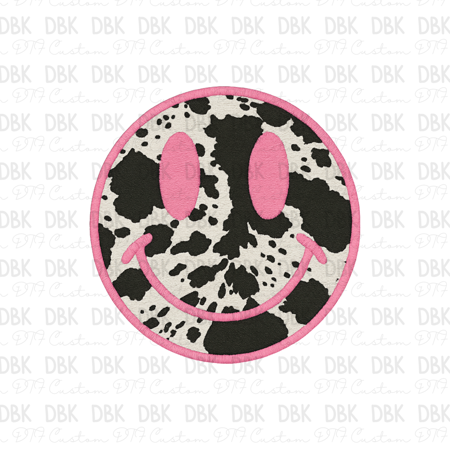 Smiley DTF transfer B369
