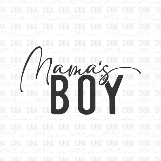 Mama's Boy DTF Transfer K113